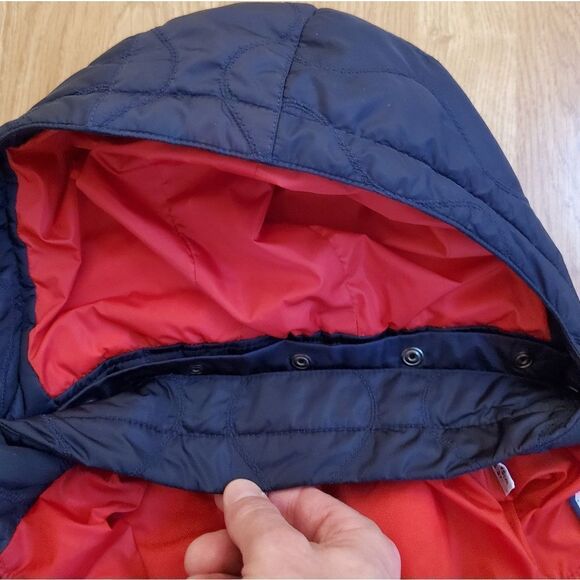 Dolce & Gabbana Kids Down Puffer Jacket - size 2 in Navy/Red - Picture 11 of 16